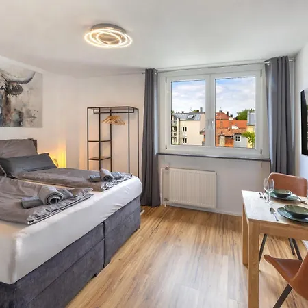 Sweethome - Super Zentral Und Modern, Kueche, Wifi Apartment Munich